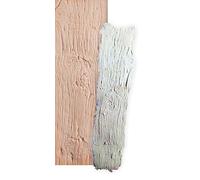 Moule à plâtre imprimé FIN BOIS mur imprimé ciment imprimé "Mat bois rustique" de cm. 90 x 20 cm environ