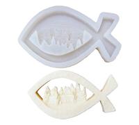 Moule à portrait Jésus la dernière Cène Résine Silicone Fabrication de Savon Décoration de Table Jésus La Cène Résine Moulage Silicone pour la Fabrication