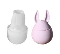 Moule à pot avec couvercle - moule en silicone pour fusion de résine, tasse de bougies faites à la main, moule polyvalent dans une boîte en résine, moule organisateur de bureau décoratif, Stamp
