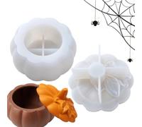 Moule à Pot en Forme de en Silicone 3D Moule en Silicone 3D Anti-Adhésif | Moule de Coffret DIY pour Bonbons Artisanat d'Automne pour Boîte à Bijoux et Pot de Fleurs pour Action de