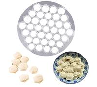 Moule à raviolis à 37 Trous en Aluminium pour raviolis Autocollants de Pot Faits Maison, raviolis, Won Ton, boulettes Frites, Empanadas