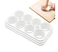 Moule à Raviolis Accessoire Cuisine Kit De Fabrication De Pâtes 3 Pièces | Moule À Raviolis Fait Maison Pour Débutants Ménagères Adultes Hommes Fêtes Familiales Et Ré B
