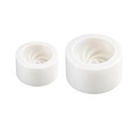 Moule à Raviolis en Silicone Moule Alimentaire Réutilisable en 2 Pièces | Outil De Façonnage Pour Raviolis Et Wonton Pour Envelopper Cuisson Cuisson Vapeur Ébullition Fête Dîner Fête Blanc