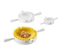 Moule à raviolis lot de 3 pièces TRANSFORMER Plastique Blanc