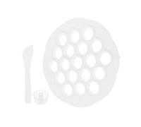 Moule à Raviolis Ménager en Pp, Aide la Cuisine Rapide pour Pelmeni | Blanc, Facile à Laver Ranger, Outil Compact pour Raviolis, Ravioles et Pelmeni