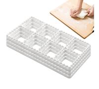 Moule À Raviolis Presse Accessoire Cuisine 3 Pièces Cuisine Rond Carré Cœur | Moule À Pâtes Raviolis Chinois Pour Débutants Ménagères Adultes Hommes Fêtes Familiales Et Réunions UN