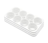 Moule À Raviolis Presse Accessoire Cuisine 3 Pièces Cœur Et Rond 8 Trous | Découpe-Pâte et Moule à Raviolis Pour Débutants Ménagères Adultes Hommes Fêtes Familiales Et Réunions B