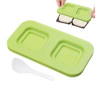 Moule à riz à sushi, moule à boules de riz - Moules à riz Moule à onygiri pour modeler le riz,Moule de presse à riz avec pelle à riz, machine à onygiri triangulaire carrée