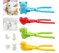 Moule à riz en forme de canard, moule à riz en forme d'animal, moule à sushi, moule à riz en forme de canard, cuillère à riz, pince à moule à canard, clip for fabricant de boules de neige en forme de