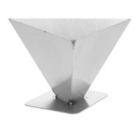 Moule à riz triangulaire en acier inoxydable - Moules pyramidaux pour gâteaux - Moules à zongzi chinois - Forme de viande farcie - Moule à riz pour la maison, le restaurant, la cuisine, les sushis