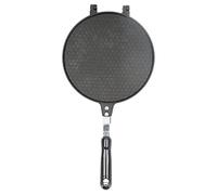 Moule à Rouleaux d'œufs Machine à Omelette Croustillante Fabricant de Bol à Cornet de crème glacée Revêtement Antiadhésif Poignées en Acier Inoxydable Durables pour Les cafés de