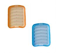 Moule À Saucisses En Silicone Pour Bébé,Outils De Cuisson Créatifs Pour Jambon,Zone Faite À La Main,Aliment Complémentaire Pour Enfant - Type 2pcs-C