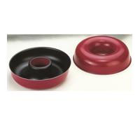 Moule à savarin - IBILI - 24 cm - Aluminium anti-adhérent - Rouge moucheté noir - Lave-vaisselle compatible