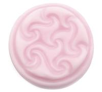 Moule à savon avec motif celtique | Crée 10 pastilles de 92 g | 7,5 x 6 x 2,7 cm | Silicone pour savons glycérine, arômes et couleurs