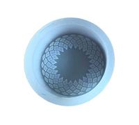 Moule à savon en silicone souple - Moule créatif pour fondant - Moule rond au chocolat - Biscuits - Moule chinois - MiDUMNTE FESTival