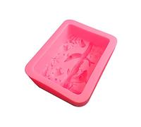 Moule à savon fait main en forme de dauphin - Outil de décoration de gâteau - Outil de cuisson au chocolat - Moules en silicone - Pierre en résine