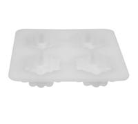Moule à Savonnette et Bougie Floral en Silicone, Quatre Motifs