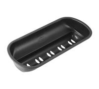Dr Oetker 1448 Moule à stollen, Moule à pain, Moule à gâteau, Moule à Christollen, Moule à pâtisserie, Moule spécialité allemande, Acier inoxydable, Noir, 31 cm x 10 cm x 5 cm