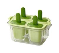 Moule À Sucettes Glacées - 4 Plateaux De Moules À Crème Glacée, Moules À Sucettes Glacées Antiadhésifs À Dégagement Facile | Congélation Réutilisable Anti-goutte Pour Une Formation De Friandises De Fo