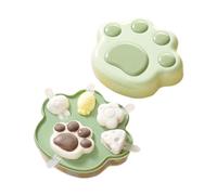 Moule à sucettes glacées en forme de griffe de chat, outil de moule à sucettes glacées mignonnes - Machine multifonction pour tubes à sucettes glacées, moule facile à démouler pour les journées