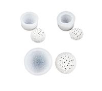 Moule À Sucre Amour Rond Fleur Forme Boule De Riz Silicone Diy Algues Gâteau Gelée Chocolat Moule B