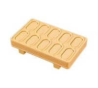 Moule à sushis en plastique à 10 grilles - Outil de presse à cuillère avec P8y5 - Antiadhésif - Outil à sushis - Kit de fabrication de riz