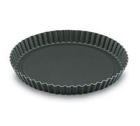 Lacor Moule à tarte dentelé 68842 – Aluminium antiadhésif, fond amovible 24 cm