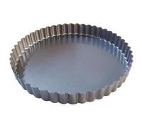 Tarte cannelee droite fond fixe ø28