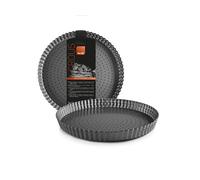 Moule à tarte dentelé perforé antiadhérent avec fond amovible 20 cm Ibili