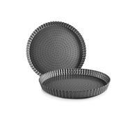 Moule à tarte cannelé perforé antiadhérent avec fond amovible 28 cm Ibili