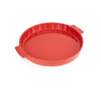 Moule à tarte céramique rouge 30 cm Peugeot