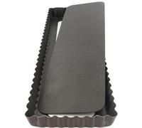 Tarte maison fond mobile acier 35x11 cm