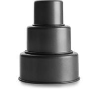 Moule à tarte - Ibili - 827400 - Acier - 3 étages - Dimensions variées