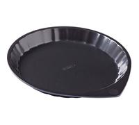 Moule à tarte métal Pyrex Magic - Noir - Ø 27 cm - Revêtement antiadhésif résistant - Empilable