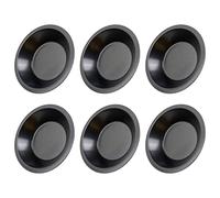 Moule à tarte miniature de 12,7 cm en acier au carbone avec revêtement anti-adhésif pour four à portion unique - Petit plat de cuisson