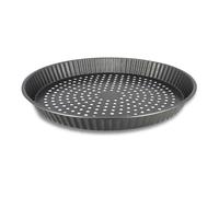 Moule a tarte perfore amandine 30cm en acier inox anti adhesif