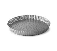 LACOR - 68783 - Moules à Pâtisserie, Moule Gateau, Moule à Boucles, Perforé, Acier au Carbone, Sans PFOA, Antiadhésif, Va au Four, Va au Congélateur, 26 cm