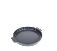 Peugeot - Moule à Tarte en céramique 30 cm - Garanti 10 - Fabrication Française - Coloris Ardoise