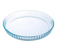 Pyrex – Moule à tarte 25 cm – Verre borosilicate, résistant aux chocs thermiques et aux rayures