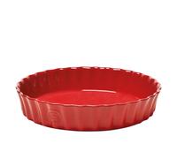 Moule à Tarte Tourtière haute Emile HENRY Rouge Grand cru D28 cm