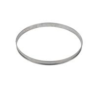 Moule À Tartelette Gobel Cercle À Tarte Haut - Inox - Bords Roulé