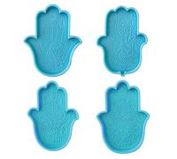 Moule à thé et café en résine époxy en silicone utilisé pour fabriquer des pièces d'agate artificielle