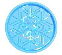 Moule à thé et café en silicone époxy utilisé pour fabriquer des pièces d'agate artificielle, des sous-verres, des flocons de neige de Noël, des moules à café pour moulage de résine