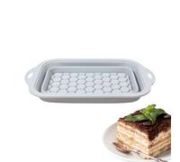 Moule à toast en silicone - Moule à pâtisserie pliable, moule rectangulaire réutilisable, moule à gâteau en silicone, moule à gâteau flexible et réutilisable, moule facile à détacher pour gâteaux