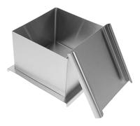 Moule à Tofu en Acier Inoxydable pour Fabrication Maison Pratique | Surface Lisse, Parois Intérieures Polies, Bords Fins, Nettoyage Facile, pour Pressage du Tofu Bean Curd