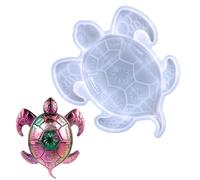 Moule à tortue - Motif marin créatif - Lac en silicone - Résine d'argile - Moule artisanal - Moule à béton décoratif - Chocolat - Fondant Ice Candy - Sculpture