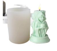 Moule à trois dées, moule pour triple déesse, moule de sculpture en silicone pour la fabrication de bustes de filles en résine | Fabrication de bougies pour l'amitié sœurs, pour femmes, compagnons