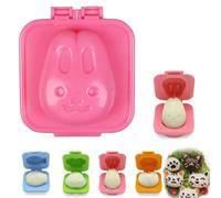 Moule à œufs 3D en dessin animé - Machine à œufs durs pour poisson, voiture, cœur, lapin - Machine à bento et accessoires de moule à riz à sushi