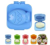 Moule à œufs à bouillir, moule à œuf à la coque, moule à œufs durs en 3D, motif dessin animé, poisson, voiture, cœur, lapin, bento, moule à bento pour sushis, moule à riz à faire soi-même, accessoires