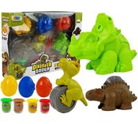 Moule à œufs de dinosaure Playdaugh, 12 pièces, 4 couleurs